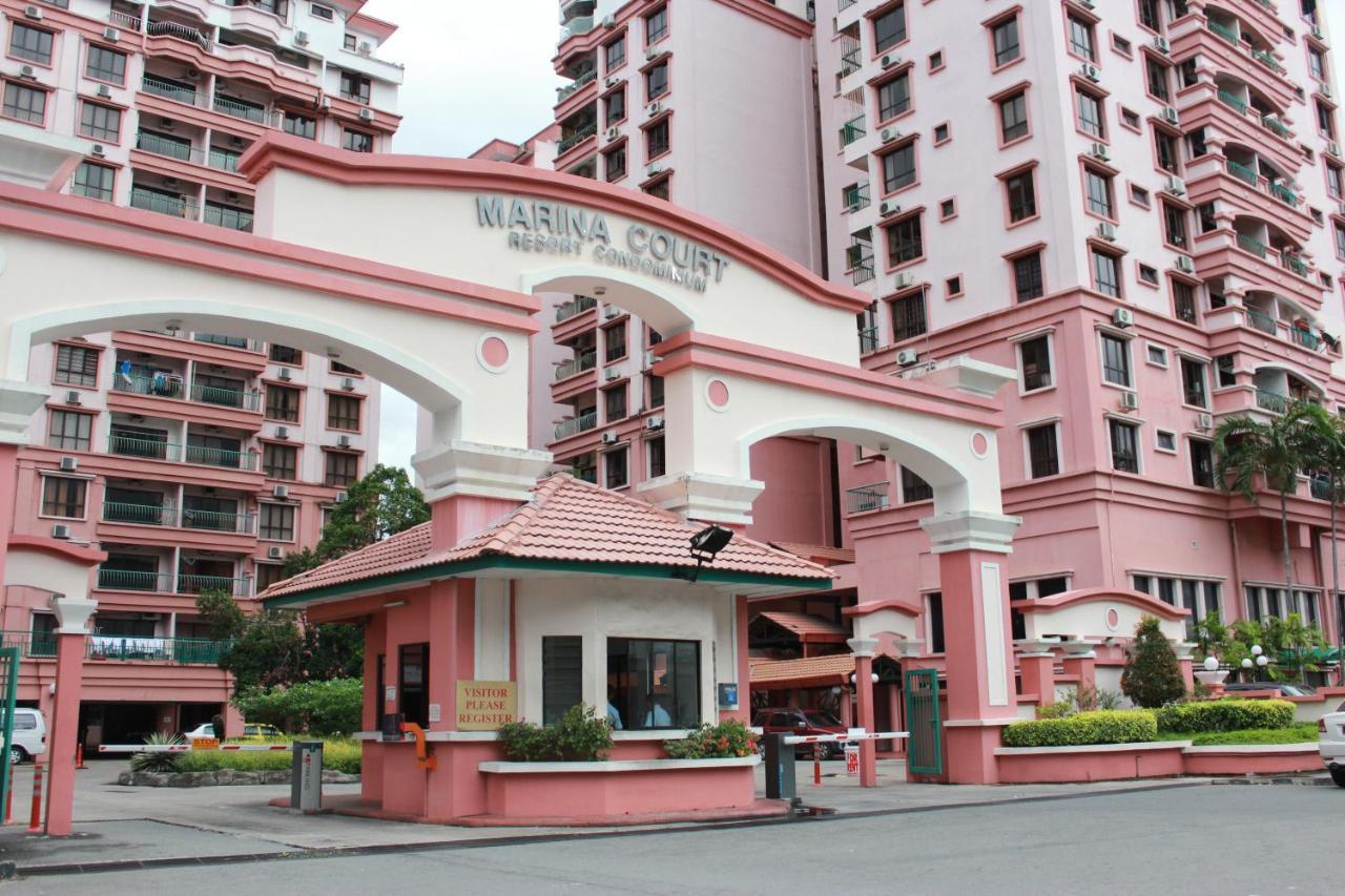 Marina Court Kk City Homestay Kota Kinabalu Eksteriør billede